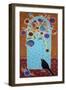 Basket & Bird-Karla Gerard-Framed Premium Giclee Print