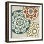 Basket Motif III-June Erica Vess-Framed Art Print