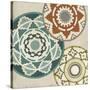 Basket Motif III-June Erica Vess-Stretched Canvas