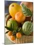 Basket of Assorted Citrus Fruit-Vladimir Shulevsky-Mounted Photographic Print