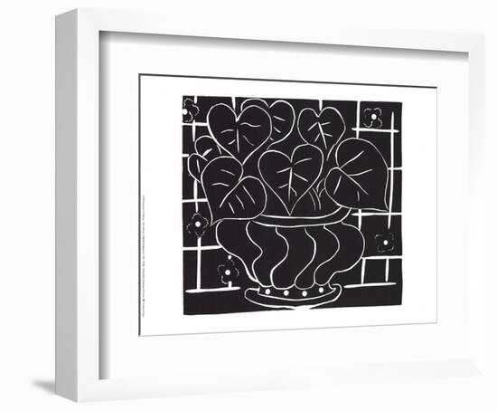 Basket of Begonias-Henri Matisse-Framed Collectable Print