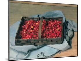 Basket of Cherries, 1921-Félix Vallotton-Mounted Giclee Print