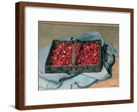 Basket of Cherries, 1921-Félix Vallotton-Framed Giclee Print