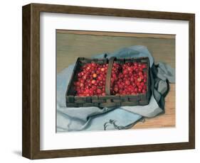 Basket of Cherries, 1921-Félix Vallotton-Framed Giclee Print