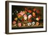 Basket of Flowers, 1625-Balthasar van der Ast-Framed Giclee Print