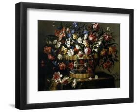 Basket of Flowers, 1668-1670-Juan De Arellano-Framed Giclee Print