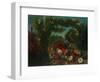 Basket of Flowers, 1848-49-Eugene Delacroix-Framed Giclee Print