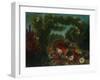 Basket of Flowers, 1848-49-Eugene Delacroix-Framed Giclee Print