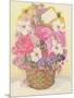 Basket of Flowers, 1995-Linda Benton-Mounted Giclee Print