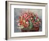 Basket of Flowers; Corbeille De Fleurs, 1890 (Oil on Canvas)-Pierre Auguste Renoir-Framed Giclee Print