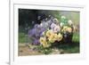 Basket of Flowers-Albert Tibule Furcy de Lavault-Framed Giclee Print