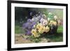 Basket of Flowers-Albert Tibule Furcy de Lavault-Framed Giclee Print