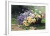 Basket of Flowers-Albert Tibule Furcy de Lavault-Framed Giclee Print