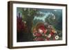 Basket of Flowers-Eugene Delacroix-Framed Art Print