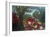 Basket of Flowers-Eugene Delacroix-Framed Art Print