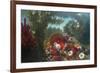 Basket of Flowers-Eugene Delacroix-Framed Premium Giclee Print