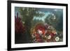 Basket of Flowers-Eugene Delacroix-Framed Premium Giclee Print