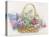 Basket of Flowers-ZPR Int’L-Stretched Canvas