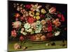 Basket of Flowers-Jacques Linard-Mounted Giclee Print