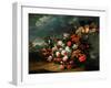 Basket of Flowers-Jean-Baptiste Monnoyer-Framed Giclee Print