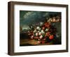 Basket of Flowers-Jean-Baptiste Monnoyer-Framed Giclee Print