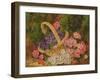 Basket of Flowers-George Clare-Framed Giclee Print