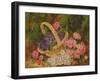 Basket of Flowers-George Clare-Framed Giclee Print