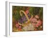 Basket of Flowers-George Clare-Framed Giclee Print