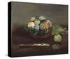 Basket of Fruit, about 1864-Edouard Manet-Stretched Canvas