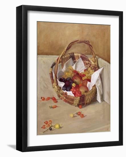 Basket of Fruit-Caroline Hervey-Bathurst-Framed Giclee Print