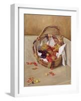 Basket of Fruit-Caroline Hervey-Bathurst-Framed Giclee Print