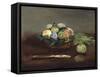 Basket of Fruit-Edouard Manet-Framed Stretched Canvas