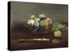 Basket of Fruit-Edouard Manet-Stretched Canvas