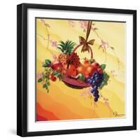 Basket of Fruit-null-Framed Art Print