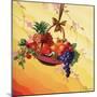 Basket of Fruit-null-Mounted Art Print