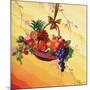 Basket of Fruit-null-Mounted Art Print