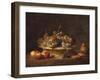 Basket of Grapes, 1765-Jean-Baptiste Simeon Chardin-Framed Giclee Print