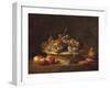 Basket of Grapes, 1765-Jean-Baptiste Simeon Chardin-Framed Giclee Print