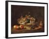 Basket of Grapes, 1765-Jean-Baptiste Simeon Chardin-Framed Giclee Print