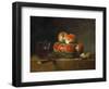 Basket of Peaches-Jean-Baptiste Simeon Chardin-Framed Giclee Print