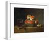 Basket of Peaches-Jean-Baptiste Simeon Chardin-Framed Giclee Print