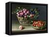 Basket of Plums and Basket of Strawberries, 1632-Louise Moillon-Framed Stretched Canvas