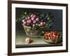 Basket of Plums and Basket of Strawberries, 1632-Louise Moillon-Framed Giclee Print