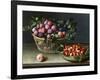 Basket of Plums and Basket of Strawberries, 1632-Louise Moillon-Framed Giclee Print