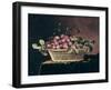 Basket of Plums-Pierre Dupuis-Framed Giclee Print