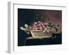 Basket of Plums-Pierre Dupuis-Framed Giclee Print