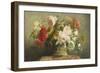 Basket of Pretty Flowers-Jean-Marie Regnier-Framed Giclee Print