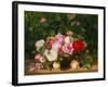 Basket of Roses, 1879-William Hammer-Framed Giclee Print