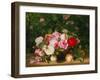 Basket of Roses, 1879-William Hammer-Framed Giclee Print