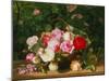 Basket of Roses, 1879-William Hammer-Mounted Giclee Print